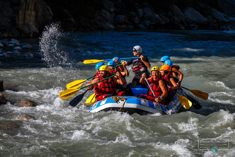 photo raft rafting verdon